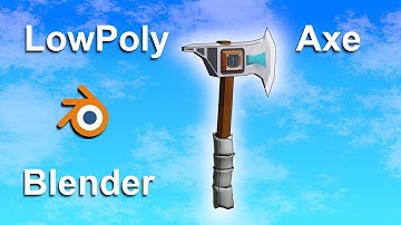 Low Poly Axe in Blender | A-Z Time Lapse Challenge