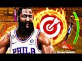 JAMES HARDEN &quot;3PT SHOT CREATOR&quot; BUILD is UNSTOPPABLE on the 1V1 COURT.. (NBA 2K23)