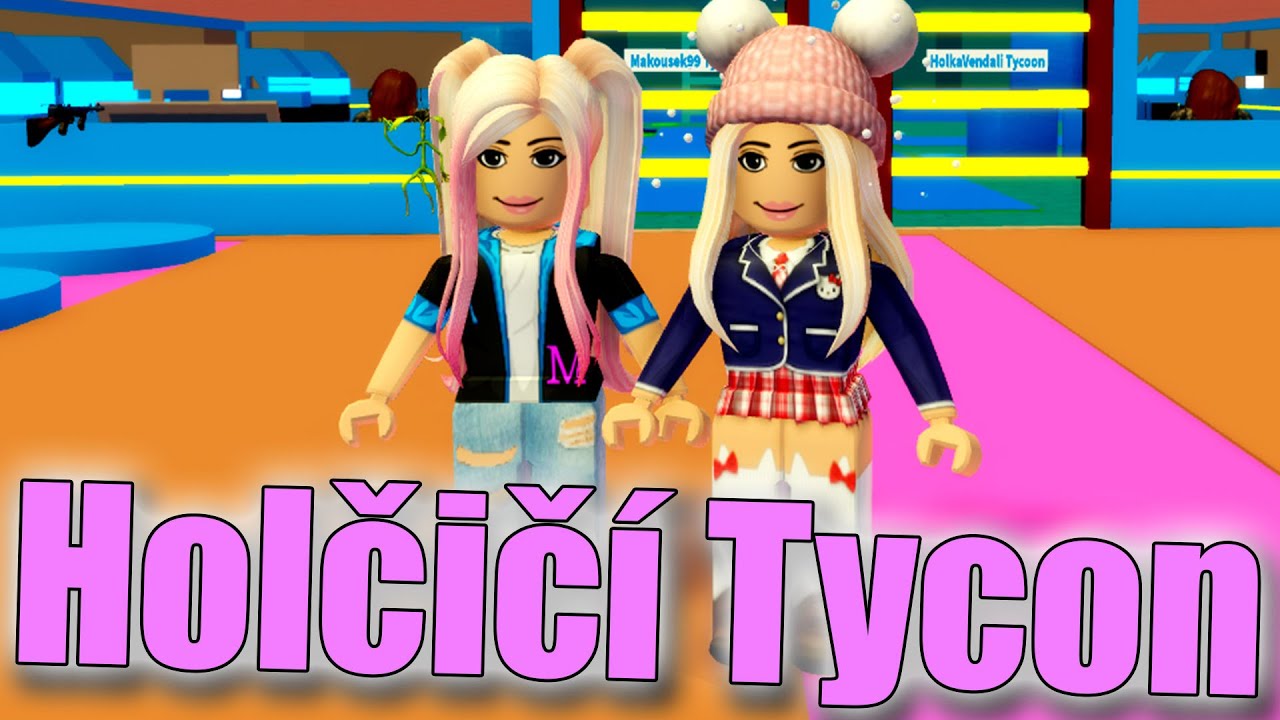 TENHLE TYCOON MŮŽOU HRÁT JENOM HOLKY!😱 Roblox Girl Tycoon w/@VendaliRoblox