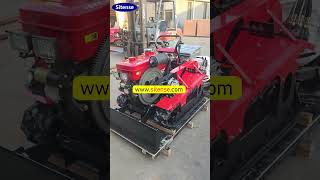Compact Tractor with Rotary Tiller Safe for Home Use #rotarytiller #tractor #cultivator #tiller