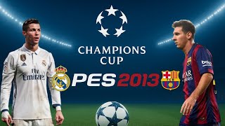 Son Dakika Golüyle El Clasico Alev Aldı! Real Madrid vs Barcelona | PES 2013 Bölüm 2