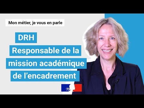 DRH responsable de la mission académique de l'encadrement : Christelle DERACHE