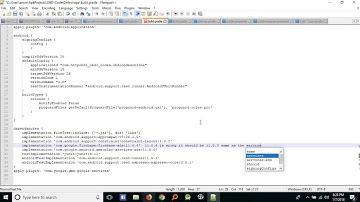 FIX conflicts either updating the version of the google-services plugin
