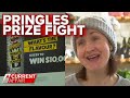 Surprising news for Pringles competition winner after she was deemed ineligible to win