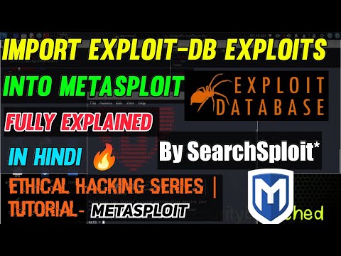 Importing Exploit-DB Exploits