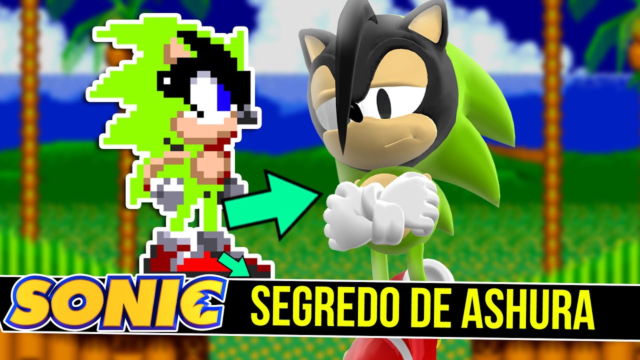 Personagem SECRETO do SONIC 2 - Ashura