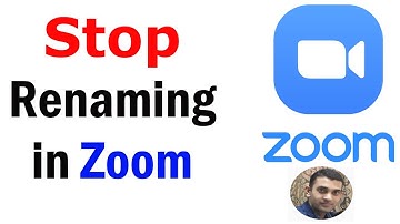 How to Disable Renaming in Zoom  | How to Prevent Participants from Renaming Themselves