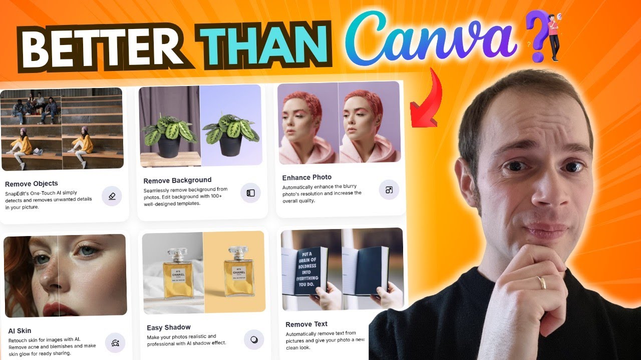 Snapedit Review - Is this $49 AI photo editor better than Canva ...