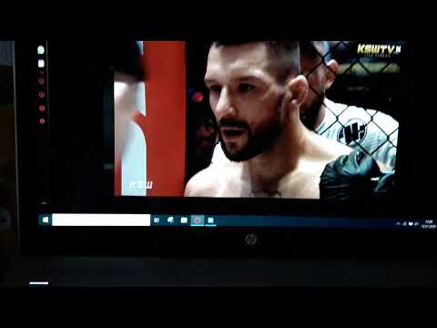 Mateusz Gamrot vs Norman Parke fight footage