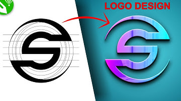 Coreldraw Tutorial - Modern S Letter Logo Design Ideas in Coreldraw