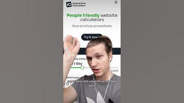 How to build an interactive calculator for your website