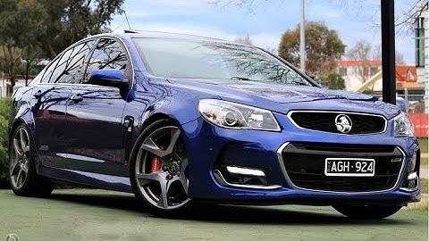 B8640 - 2015 Holden Commodore SS V Redline VF Series II Auto Walkaround Video