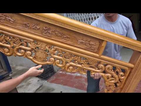 Video ĐỒ GỖ ĐỨC HIỀN : Trả bàn thờ gụ đi Cẩm Phả, Quảng... - youtube