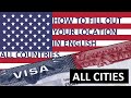 USA 🇺🇸 VISA 📋 HOW to SPELL your CITY❓