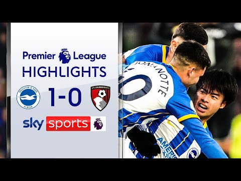 Late BOLT from Mitoma keeps Brighton soaring! ⚡ | Brighton 1-0 Bournemouth | PL Highlights