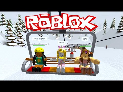 Roblox Ski Resort Let S Go Winter Wonderland Snowboarding Youtube - roblox snowboard