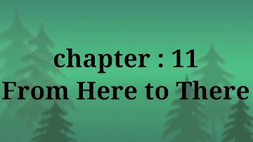 class : 3, Subject : EVS chapter  : 11 From here to there