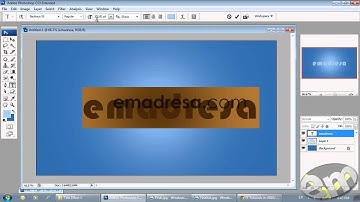Text Effect 3 URDU TUTORIAL PHOTOSHOP CS3 with emadresa.com