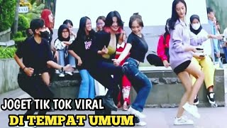 JeJe Joget Tik Tok Viral Di Tempat Umum | Semuanya Ikutan Joget