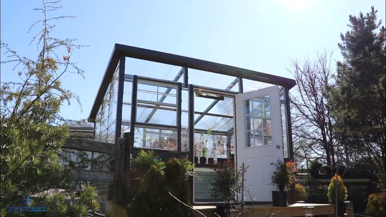 Exploring a Serene Zen Garden Greenhouse in a Luxurious Backyard YouTube