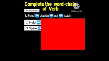 Complete the Word-chain of VERB #wordchainofverb #verbwordchain #viralverb #shortsverbs