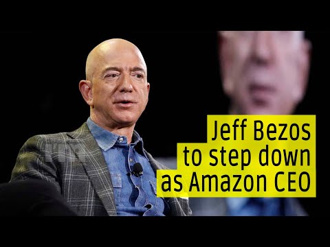 Jeff Bezos To Step Down As Amazon's CEO this summer