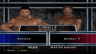 WWE SmackDown! Here Comes the Pain | PS2 | Batista vs. Booker T | Apr. 25, 2024