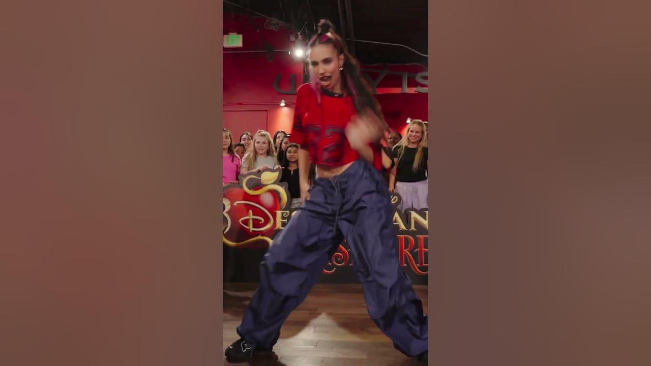 Choreography fit for a princess 👑 DisneyDescendants TheRiseOfRed DisneyPlus