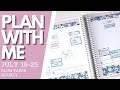 PLAN WITH ME! | July 19-25 | PLUM PAPER HOURLY
