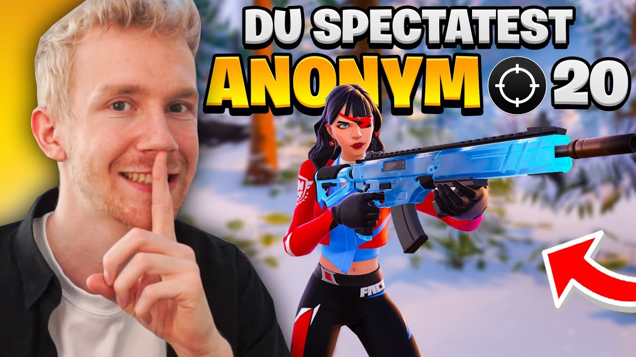 ALVI geht UNDERCOVER in einem Fortnite Turnier von DERJONZY! 🤫 - (Aphrodite Skin Edition)