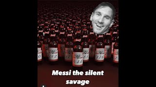 Messi sends bottles to his victims