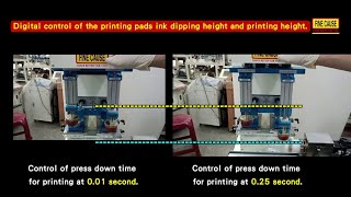2-Color Pad Printing Machine with Servo Slide Table and Rotation Mechanism-【FC-192ACC-CX】