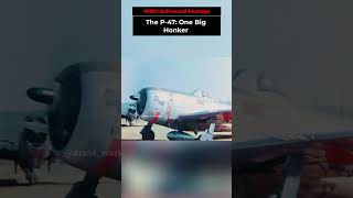 P-47 Pilot: 'That Is One Big Honker' #P47 #WW2 #AviationHistory