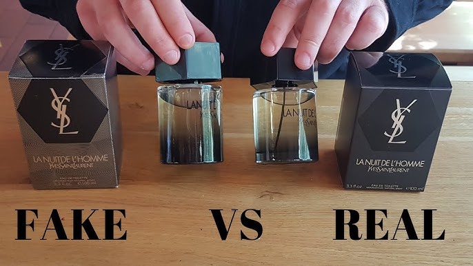 Fake vs Real Yves Saint Laurent Y Le Parfum EDP Perfume 100 ml 