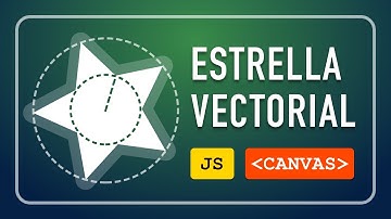 Estrella vectorial en HTML 5 CANVAS y JavaScript