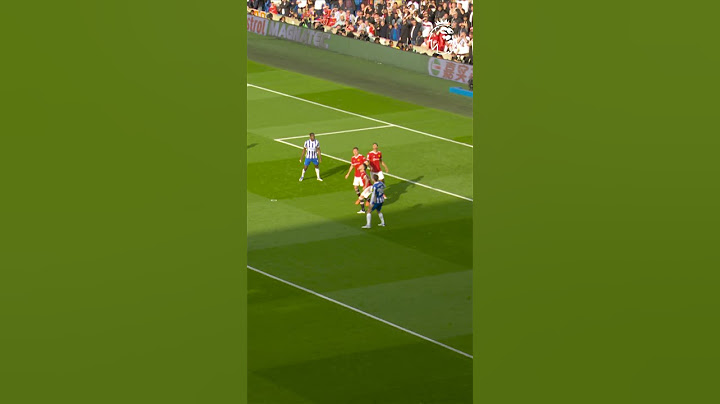 Moises Caicedo scores first PL goal vs Man Utd