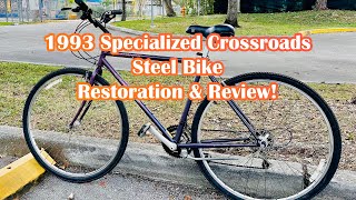 1993 Specialized Crossroads Hybrid Bicycle Restoration and Review by The Gizmo Garage 237 views 2 months ago 14 minutes, 45 seconds