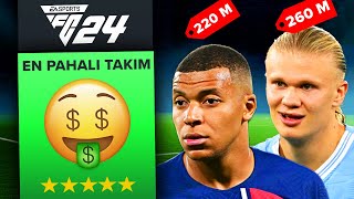 EN PAHALI TAKIMI KURDUM ve REBUILD YAPTIM! // FC 24 KARİYER MODU