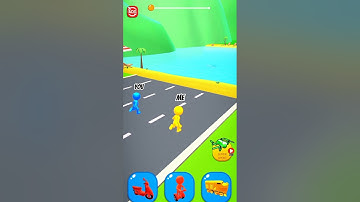 SHAPE SHIFTING FUNNY RACE GAMEPLAY NEW HYPER CASUAL GAME 😜 #shorts #gameplay #shapeshifting