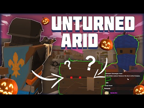 НОВОЕ Halloween ОБНОВЛЕНИЕ КАРТЫ ARID в UNTURNED