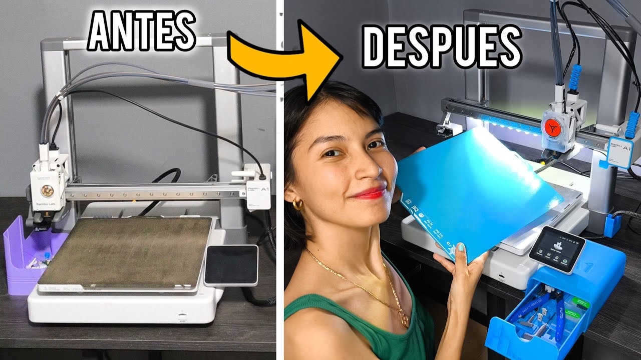 10 MODIFICACIONES A MI BAMBU LAB A1