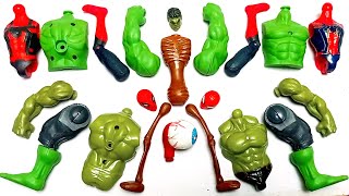 AVENGERS TOYS MARVEL'S SPIDER-MAN 2 HULK SMASH HULK BUSTHER AND SIREN HEAD ASSEMBLE VIDEO