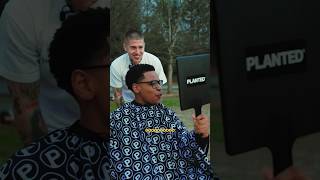 THIS 12 YEAR OLD GOT A FREE HAIRCUT AND PREACHES 🥹💈 MUST SEE!