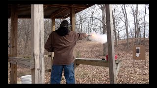 Shooting The Model 1842 Smoothbore Pistol