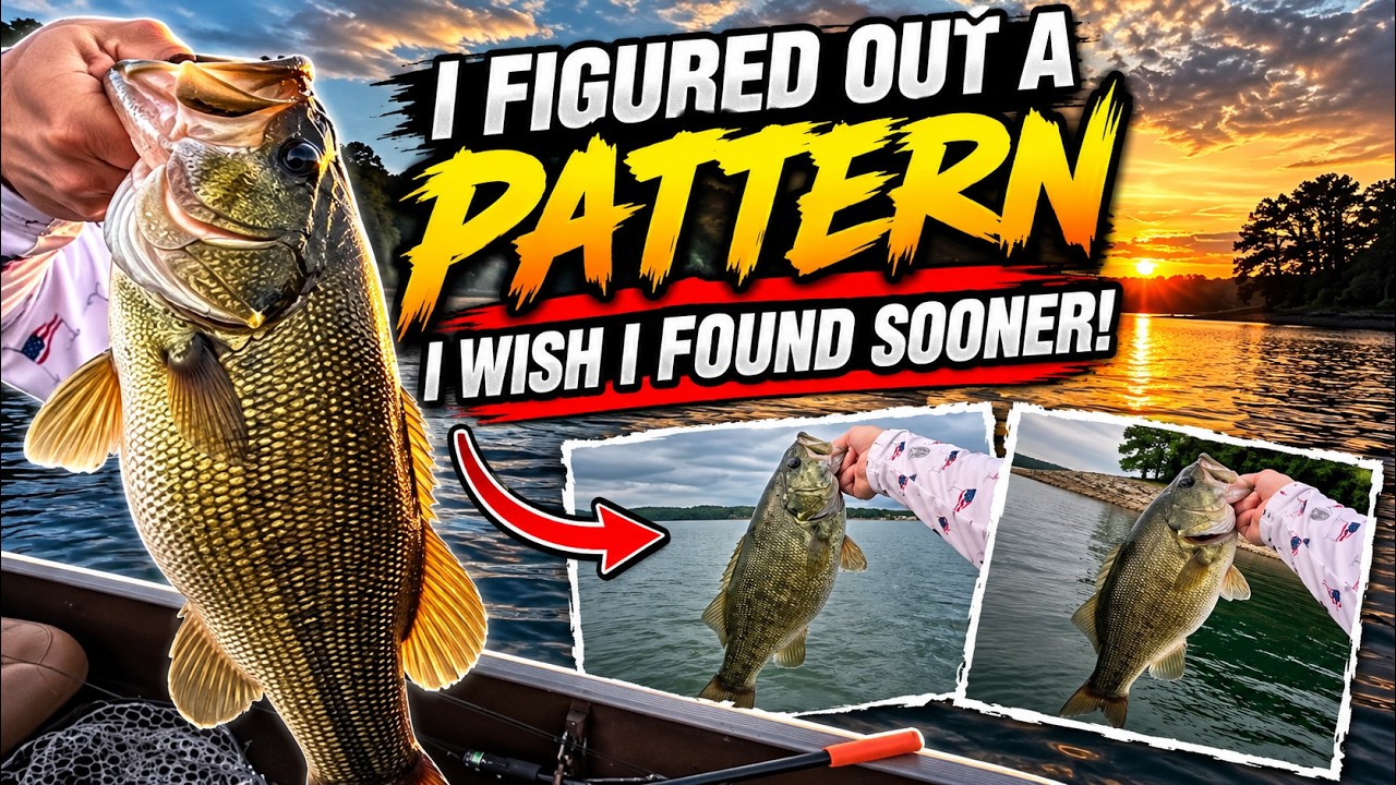 I Wish I Figured Out This Bass Fishing Pattern SOONER!