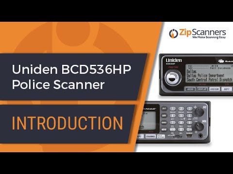 Uniden BCD536HP Police Scanner | Introduction