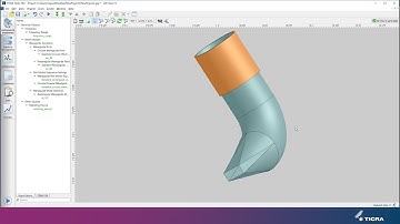 CHAMP 3D: How to calculate radiation from a simple feed chain in CHAMP 3D