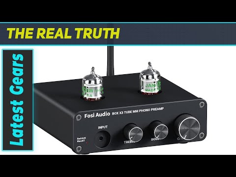 アンプ Fosi Audio BOX X3 MM PHONO PREAMP Amazon.com: Fosi Audio Box X3 Bluetooth 5.0 Phono Preamp