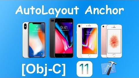 [Obj-C] AutoLayout | Anchor или якоря и как с ними работать