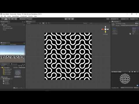 Unity noise shader : Truchet pattern - Circles